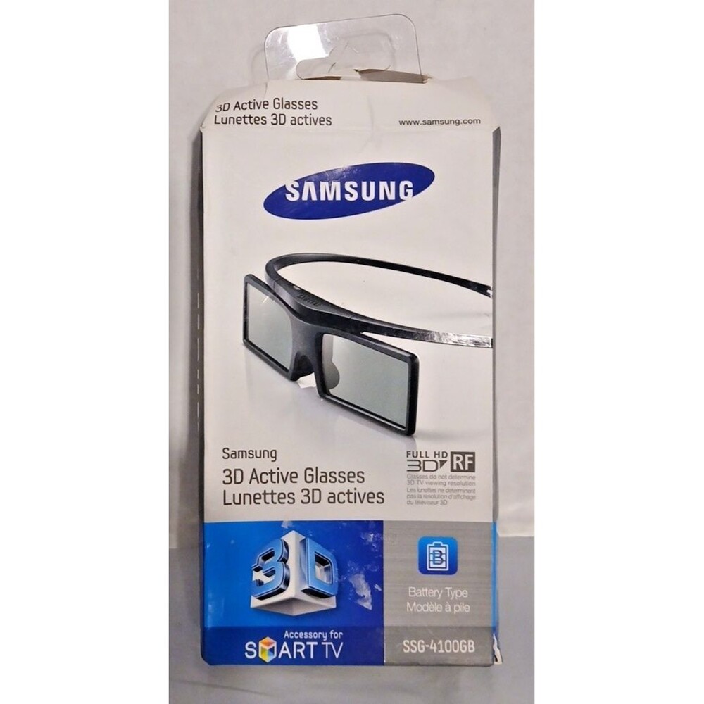 SAMSUNG 3D ACTIVE GLASSES SSG-4100GB  New Crushed Box